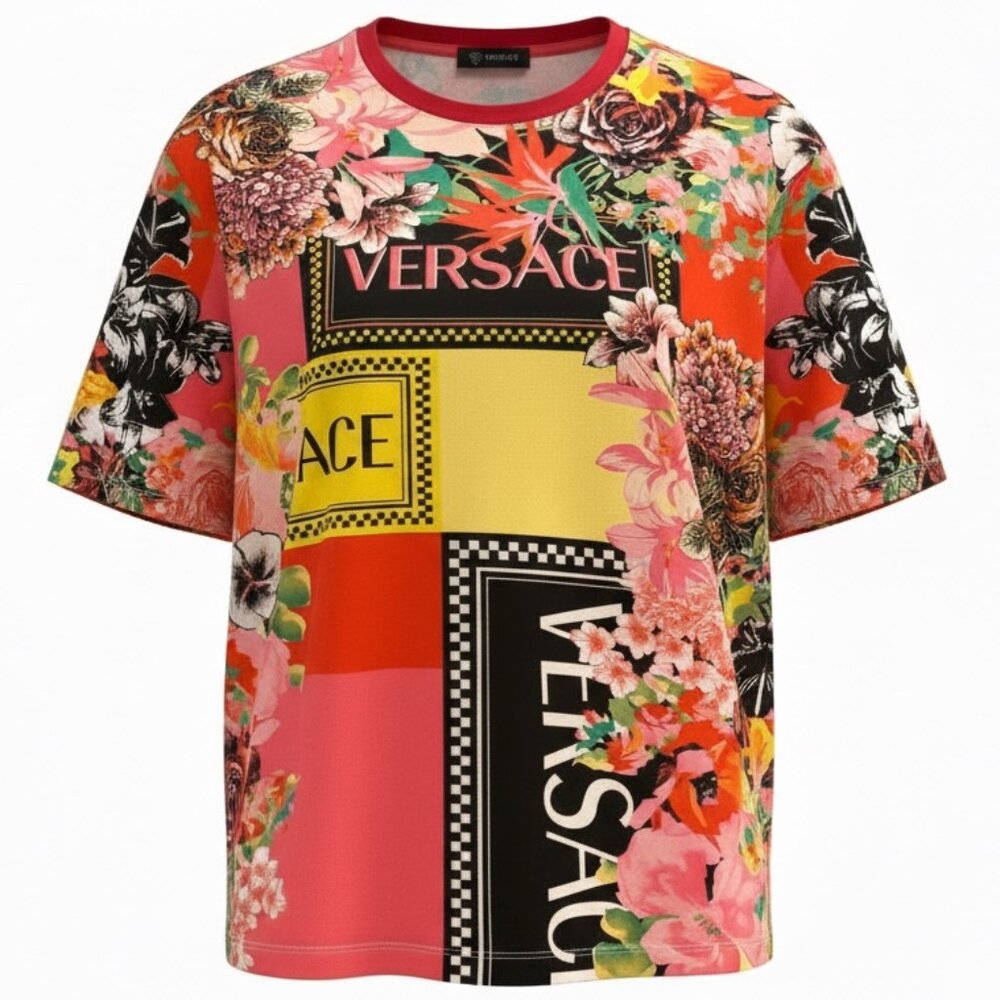 Versace Limited Edition Miami Vice Graphic Unisex T-Shirt 2XL